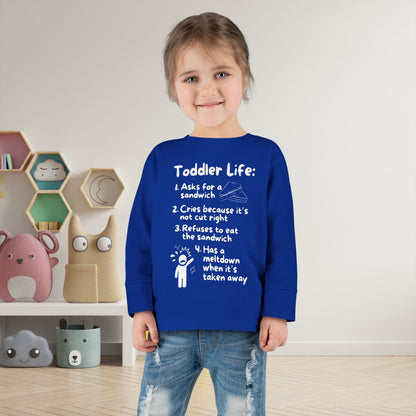 Toddler Life Long Sleeve Tee