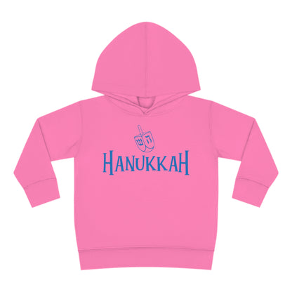 Hanukkah Toddler Pullover Fleece Hoodie