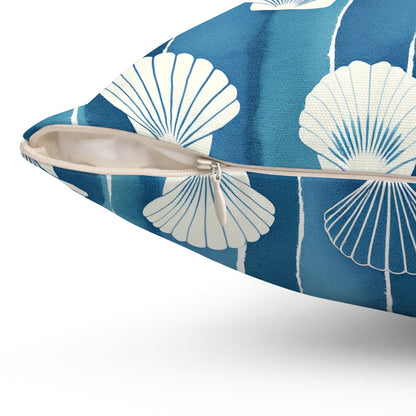 Oceanline Shells Throw Pillow
