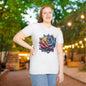 Colorful Rose Adult T-shirt