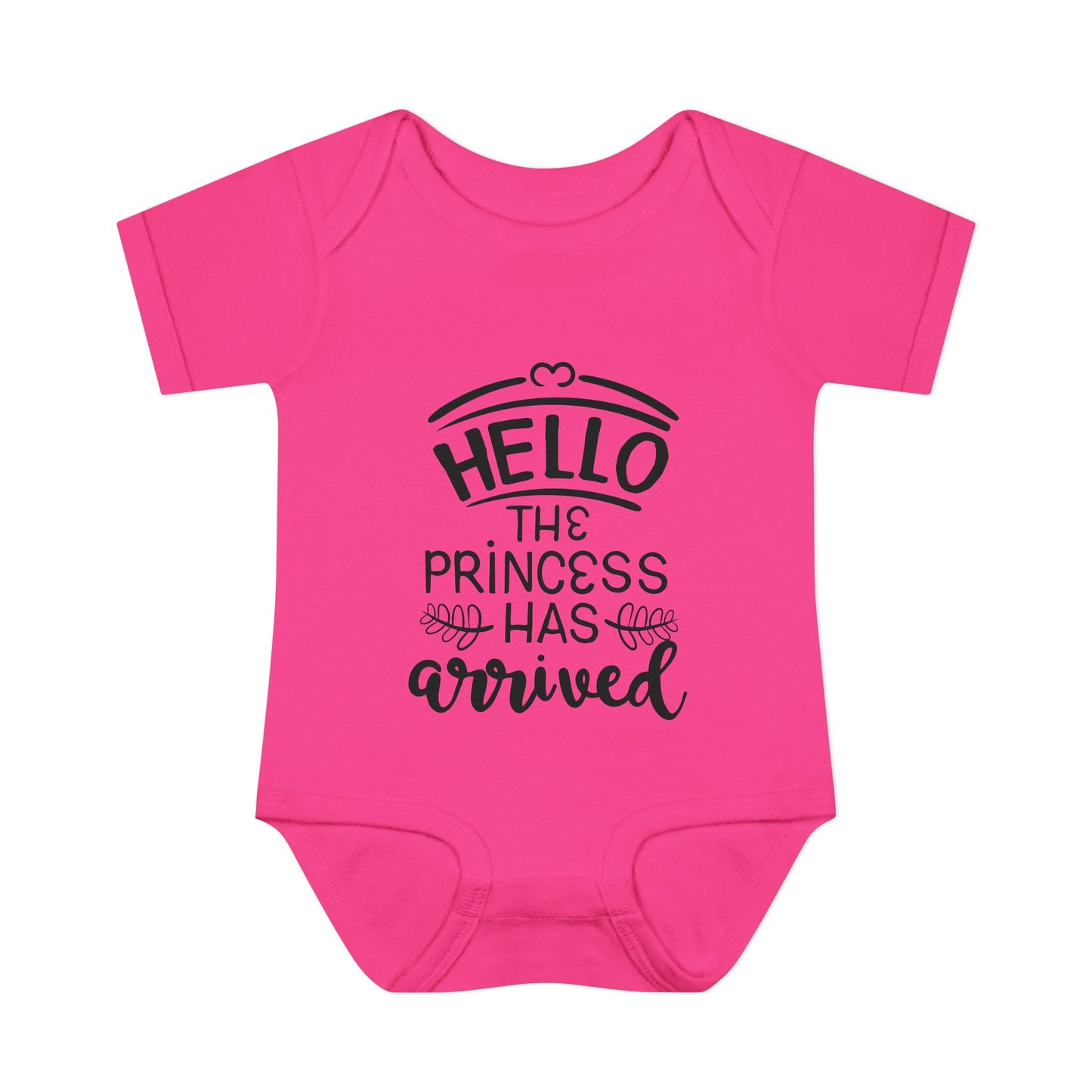 The Princess Has Arrived Infant Baby Rib Bodysuit