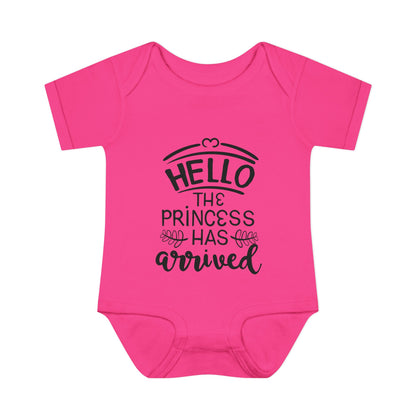 The Princess Has Arrived Infant Baby Rib Bodysuit