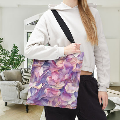 Ethereal Bloomscape Canvas Tote Bag