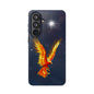 Phoenix Over Nebula MagSafe® Compatible Tough Case for iPhone