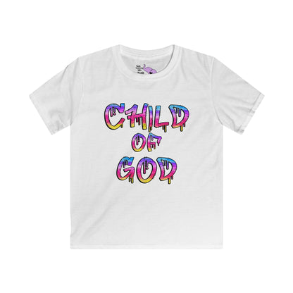 Child of God (Graffiti) Youth Softstyle Tee