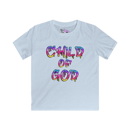 Child of God (Graffiti) Youth Softstyle Tee