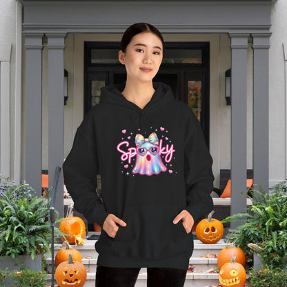 Spooky Pastel Ghost Heavy Blend™ Hooded Sweatshirt