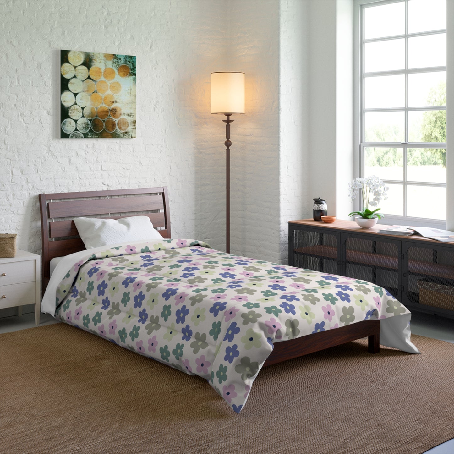 Earthbound Blooms Comforter