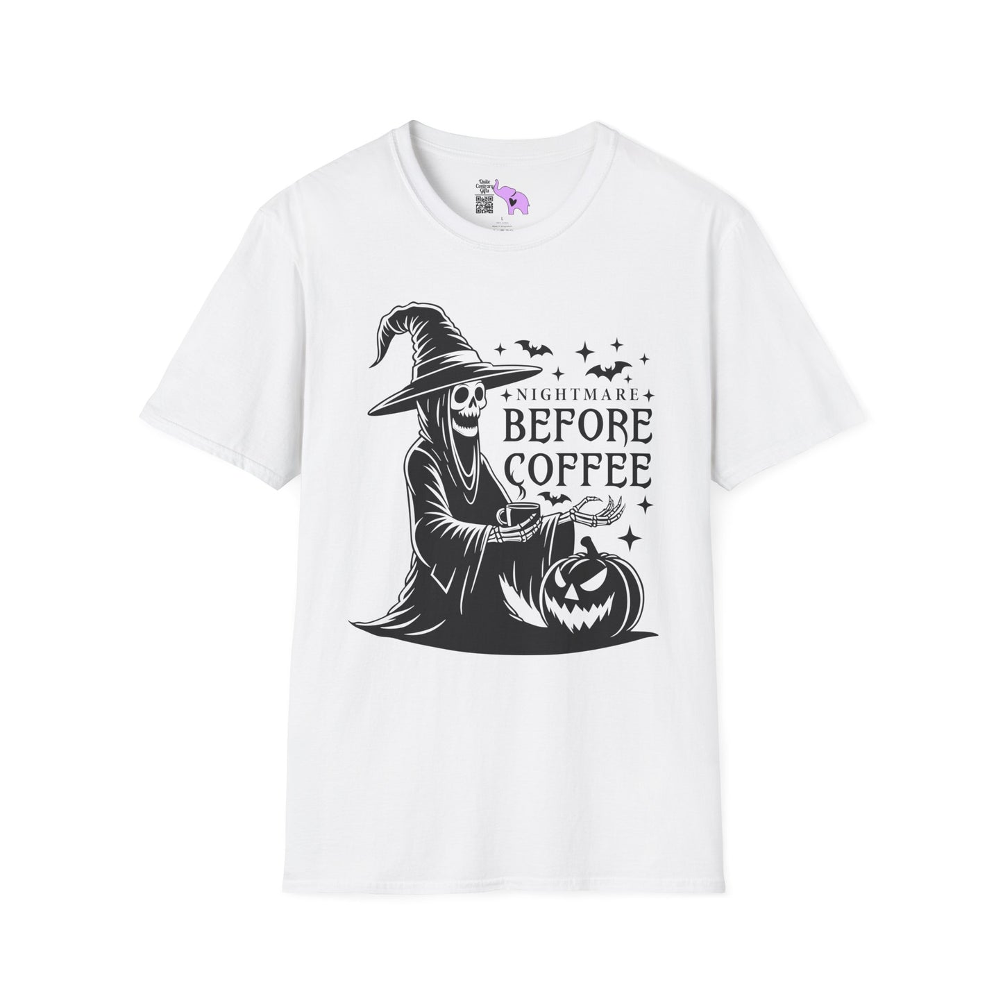 Nightmare Before Coffee Adult T-shirt