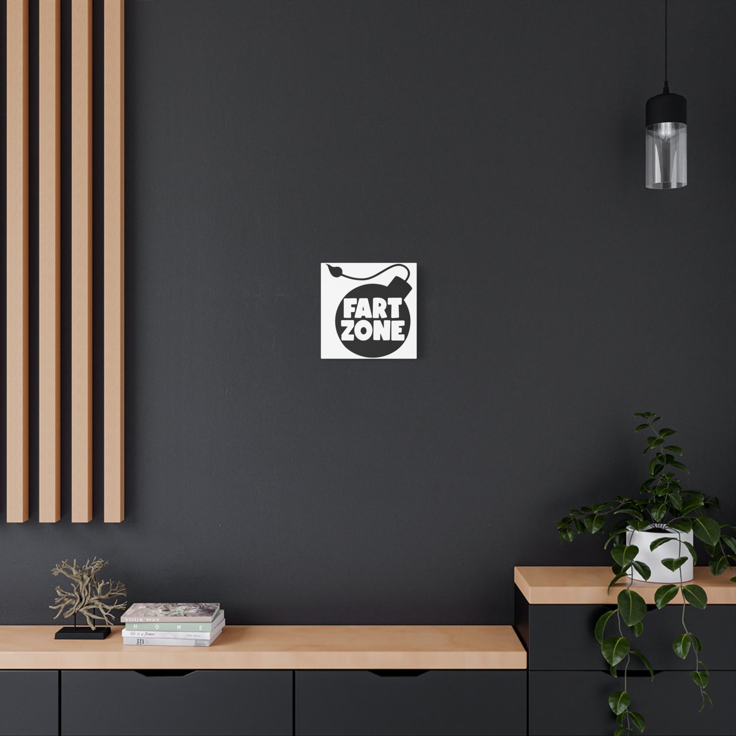 Fart Zone Canvas Art