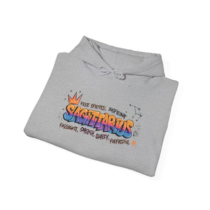 Sagittarius Street Art Heavy Blend™ Hooded Sweatshirt