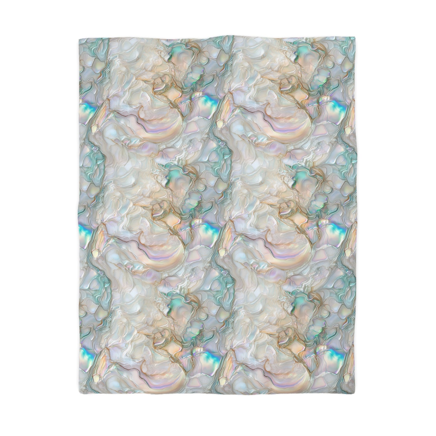 Green Opalescent Dreams Duvet Bedding Set