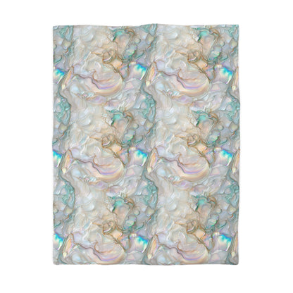 Green Opalescent Dreams Duvet Bedding Set