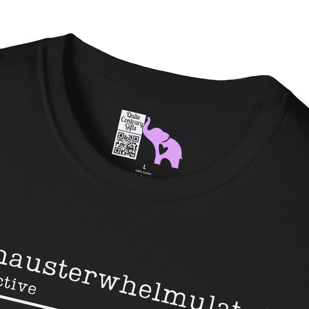 Exhausterwhelmulated Definition Adult T-shirt