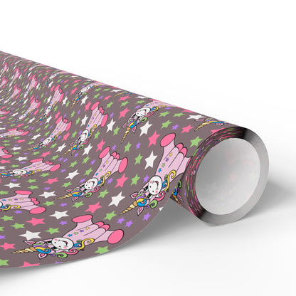 Stardust Unicorn Dreams Wrapping Paper