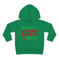 Naughty List Crew Toddler Pullover Fleece Hoodie