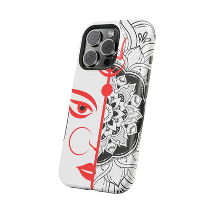 Goddess Durga Mata w/Manala MagSafe® Compatible Tough Case for iPhone