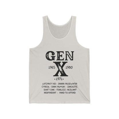 GenX 1971 Unisex Tank