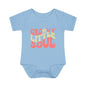 Groovy Little Soul Infant Baby Rib Bodysuit