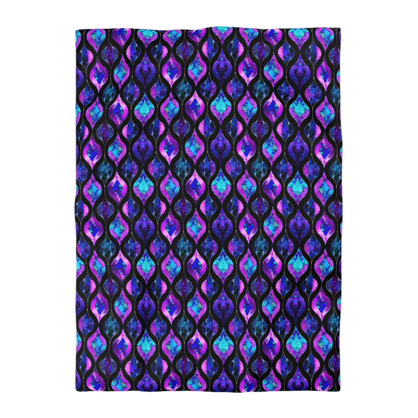 Midnight Cathedral Microfiber Duvet Cover