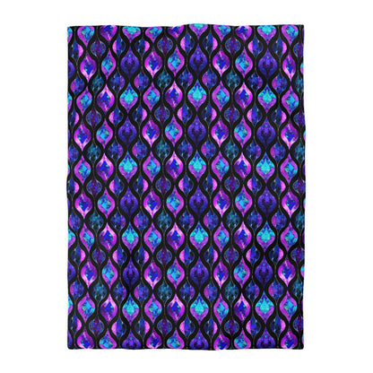 Midnight Cathedral Microfiber Duvet Cover