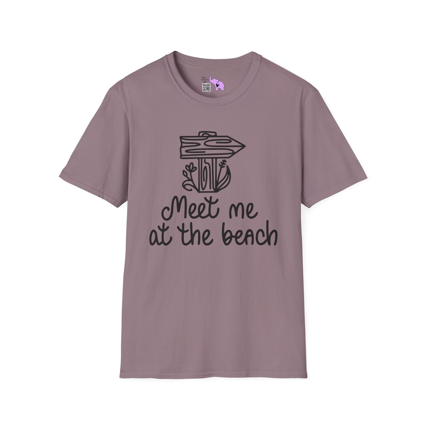 Meet Me At The Beach Adult T-shirt