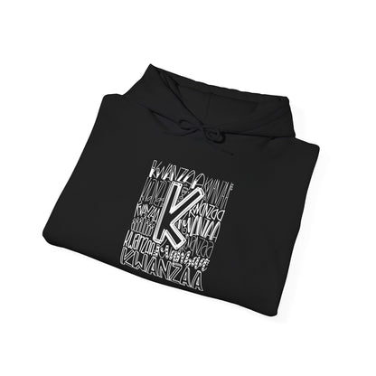 Kwanzaa Wordcloud Adult Heavy Blend™ Hoodie