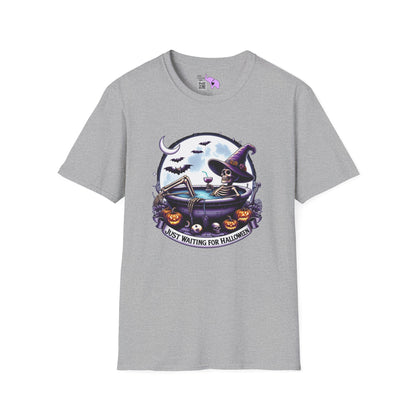 Just Waiting for Halloween Adult T-shirt