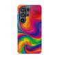 Tie Dye Color Swirl MagSafe® Compatible Tough Case for iPhone