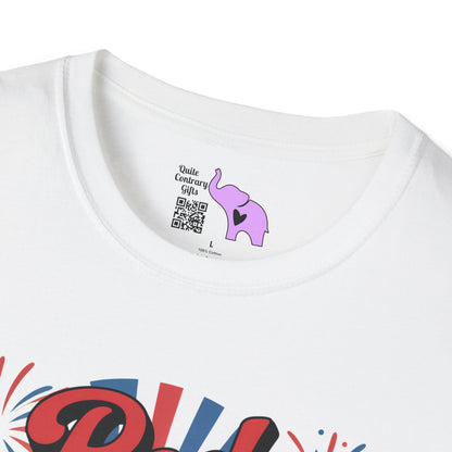 Red, White, and Boujee Adult T-shirt