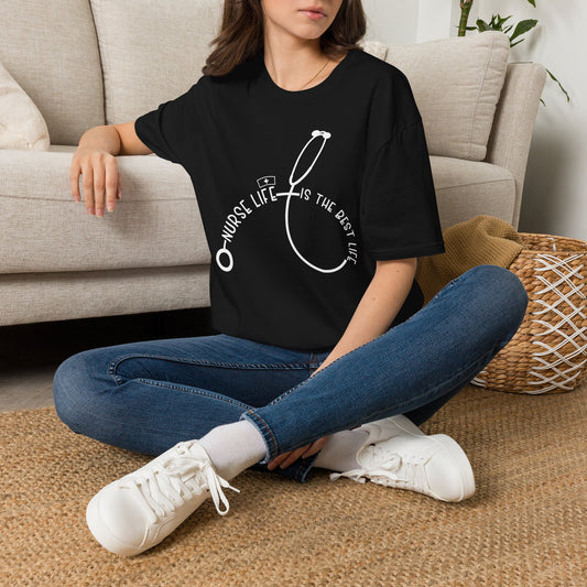 Nurse Life Is The Best Life Adult T-shirt