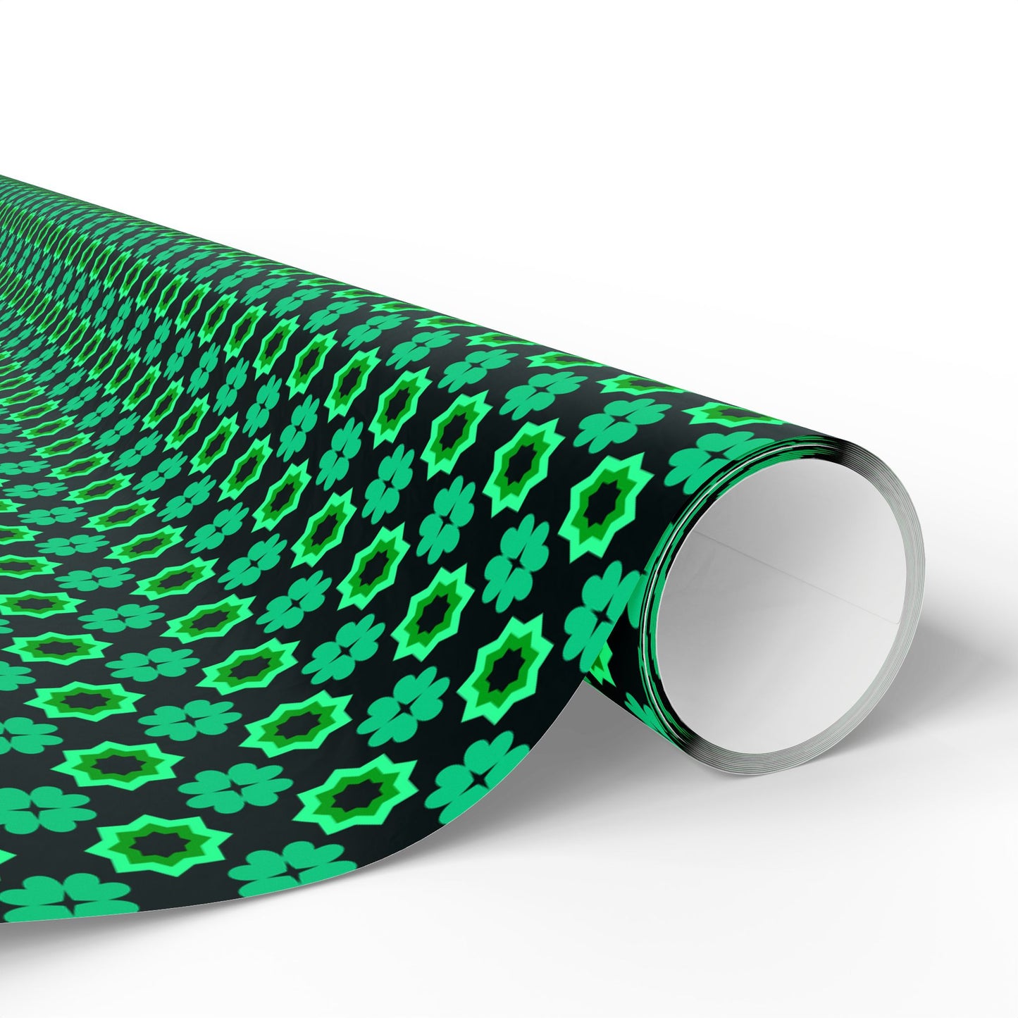 Clover Bloom Burst Wrapping Paper