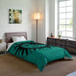 Sun & Moon Over Teal Comforter