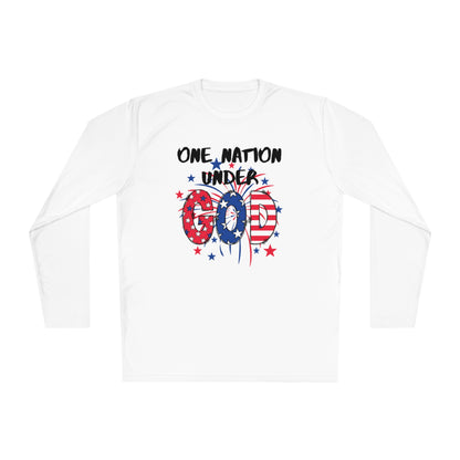 One Nation Under God Unisex Lightweight Long Sleeve Tee