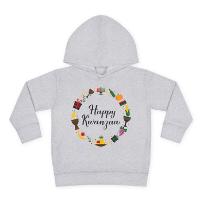 Happy Kwanzaa Wreath Toddler Hoodie