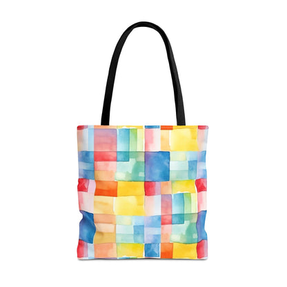 Mosaic Meadows Canvas Tote Bag
