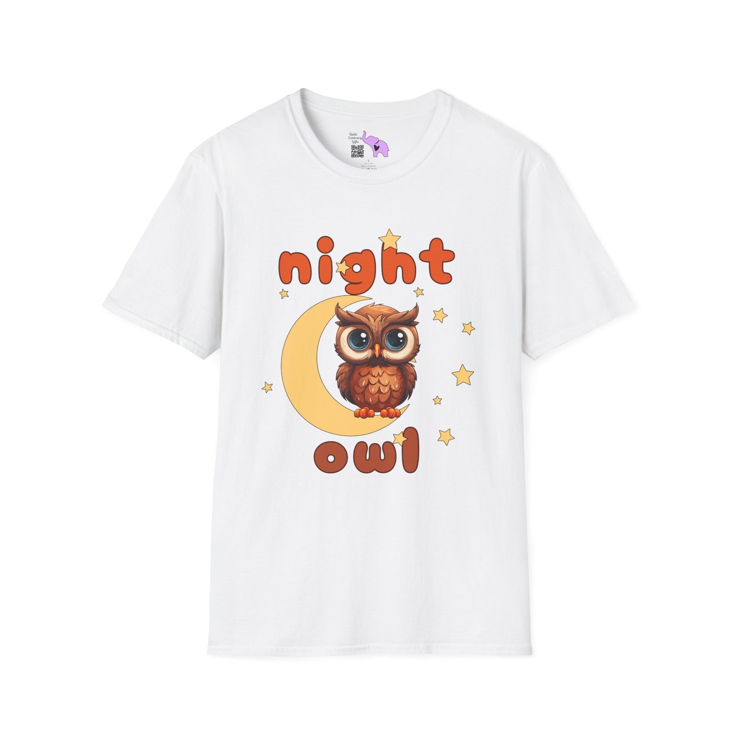 Night Owl Adult T-shirt