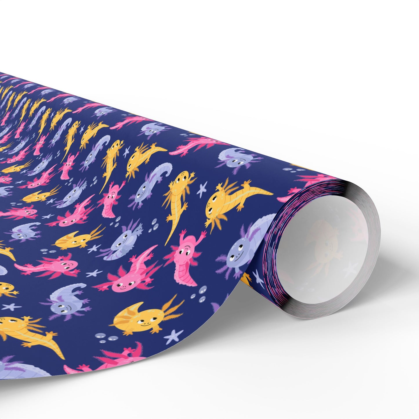 Axolotl Lagoon Wrapping Paper