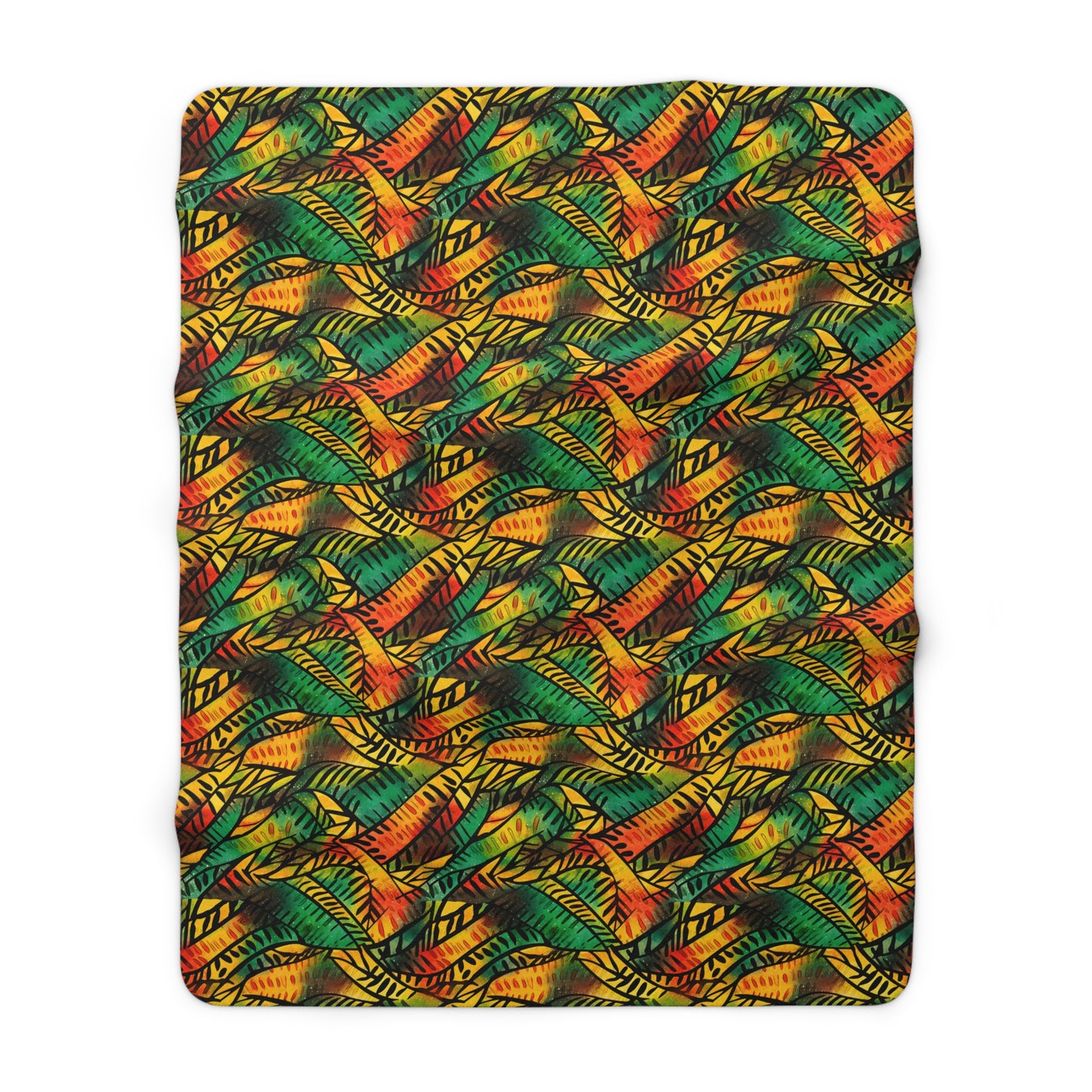 Kuumba Spark Sherpa Fleece Blanket