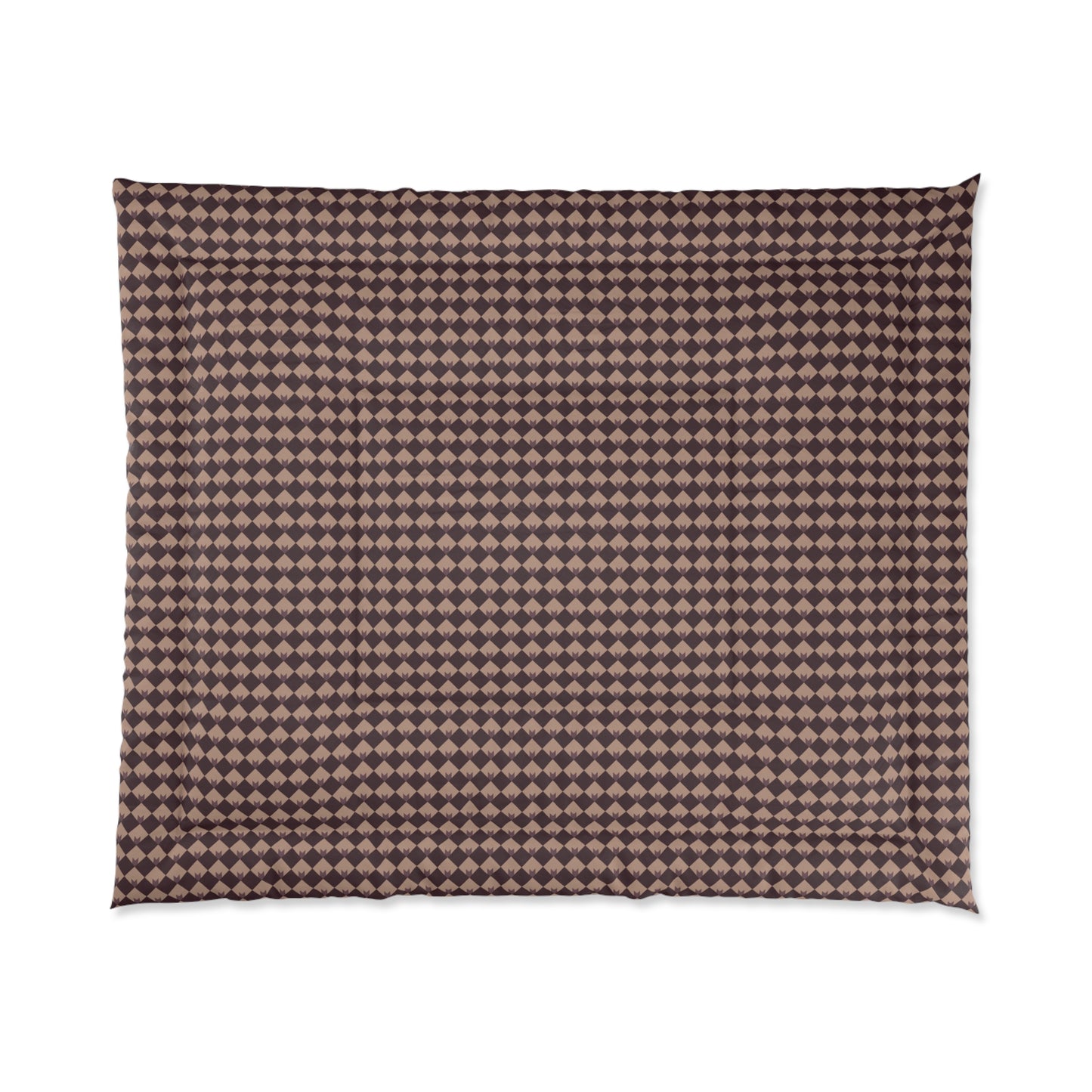 Diamond Bloom-Crimson & Plum Comforter