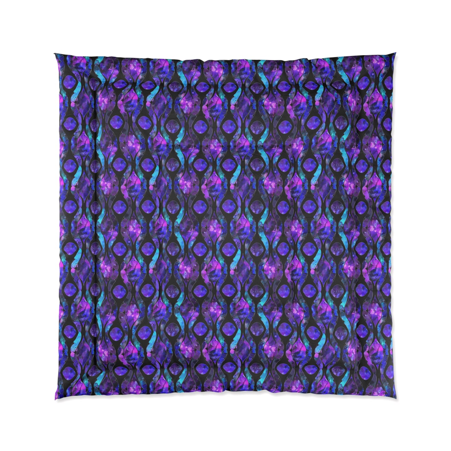 Celestial Glass Print Comforter
