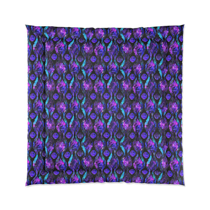 Celestial Glass Print Comforter