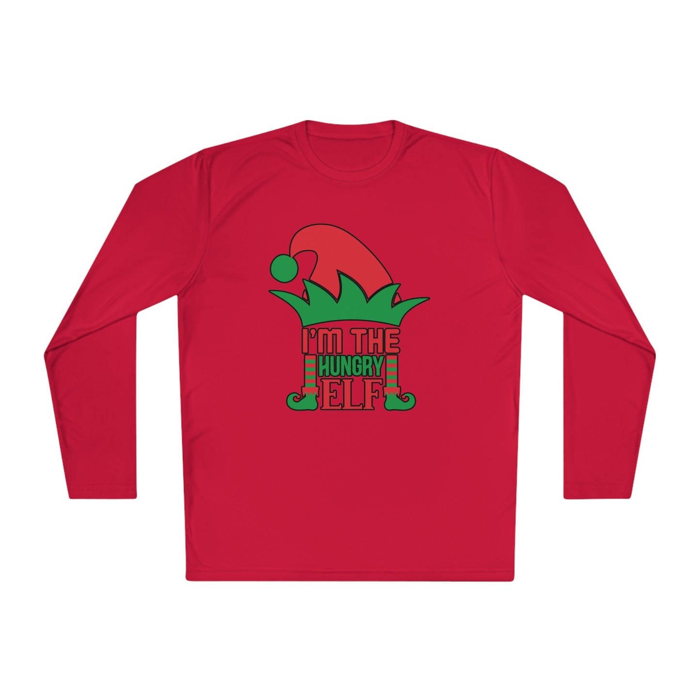 I'm The Hungry Elf Adult Long Sleeve Tee