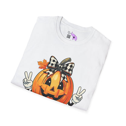 Pumpkin Peace Adult T-shirt