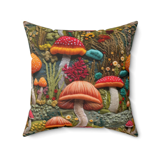 Enchanted Caps Throw Pillow