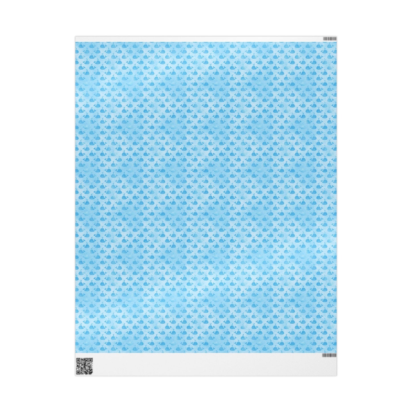 Whale Song Splash Wrapping Paper