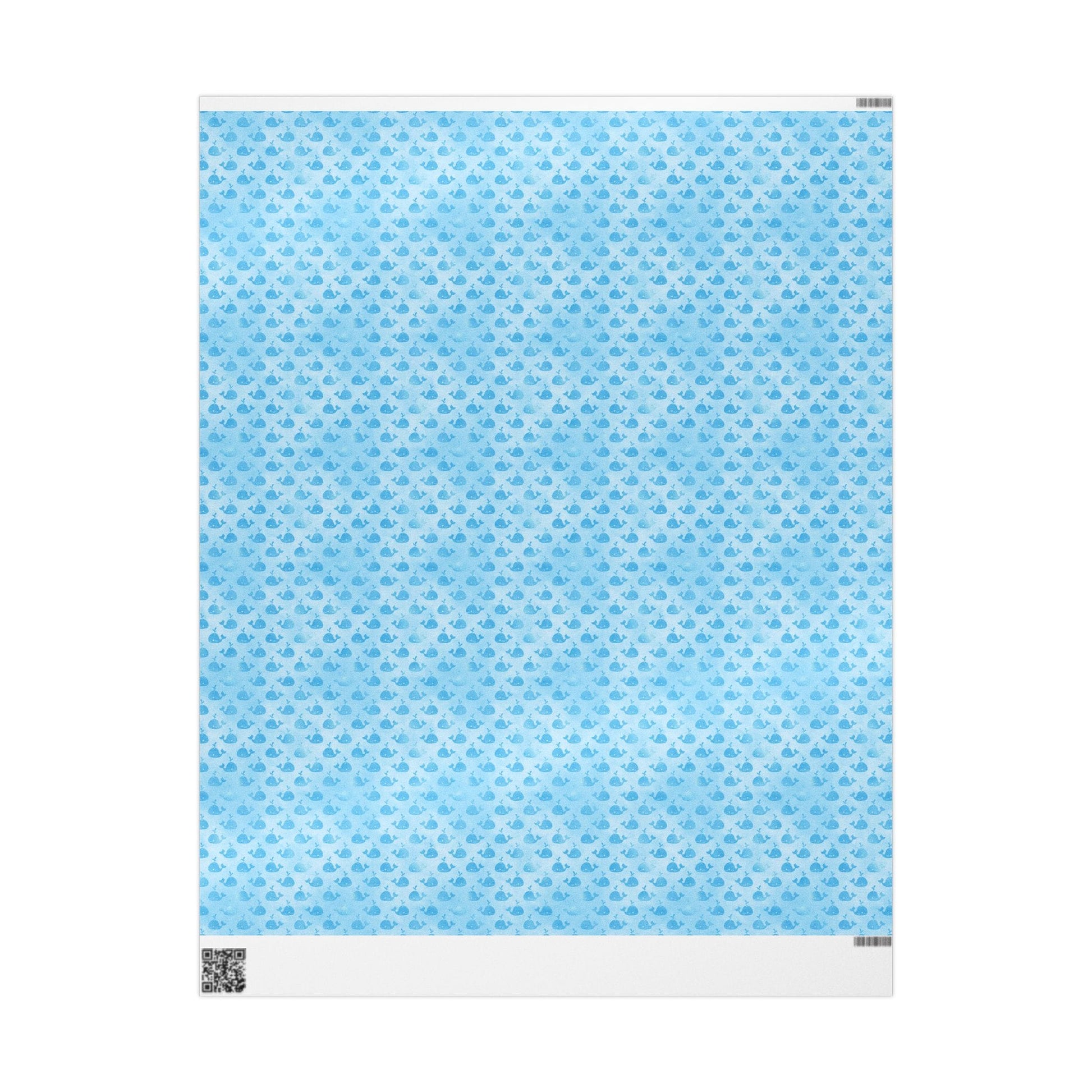 Whale Song Splash Wrapping Paper
