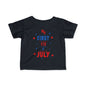 My First 4th of July (Stars) Infant Soft T-Shirt