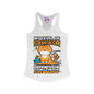 My Level of Sarcasm Depends on Your Level of Stupidity Women's Ideal Racerback Tank