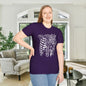 Floral Ribcage Adult T-shirt
